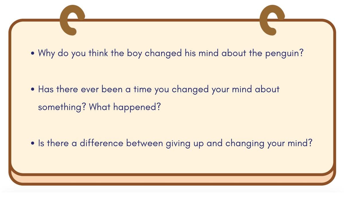 Questions to ask after reading Lost and Found