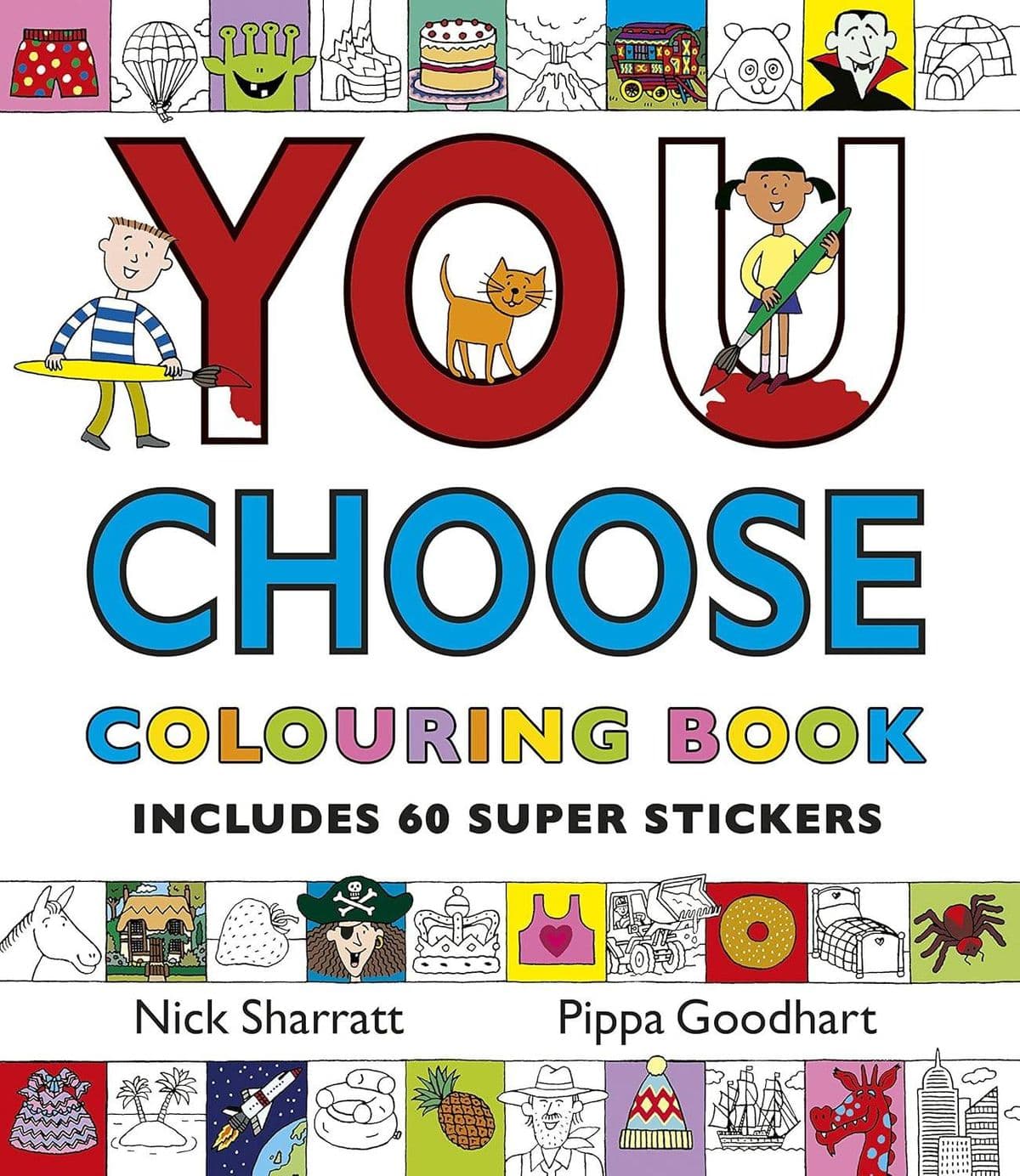 You Choose Colouring Book by Pippa Goodhart