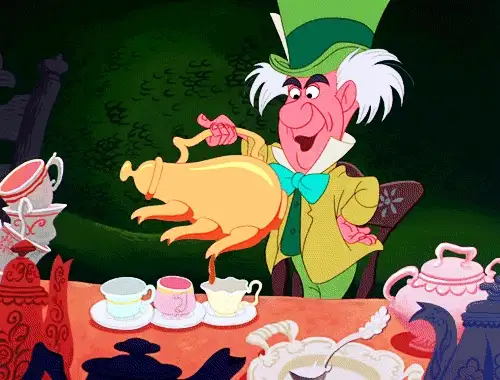 A poetry tea party